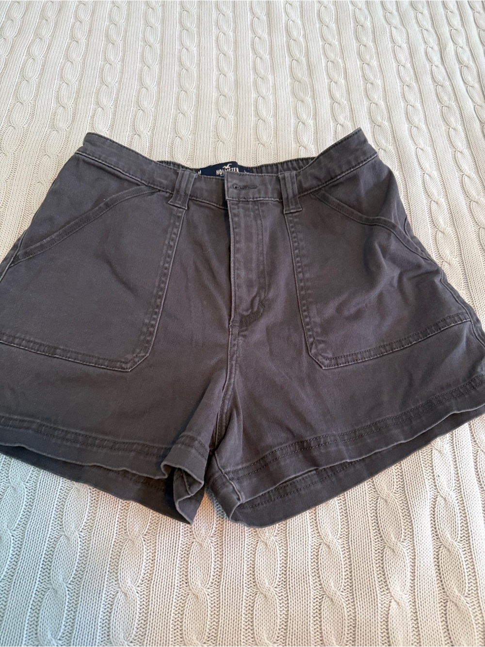 Hollister Charcoal High-Rise Casual Pants